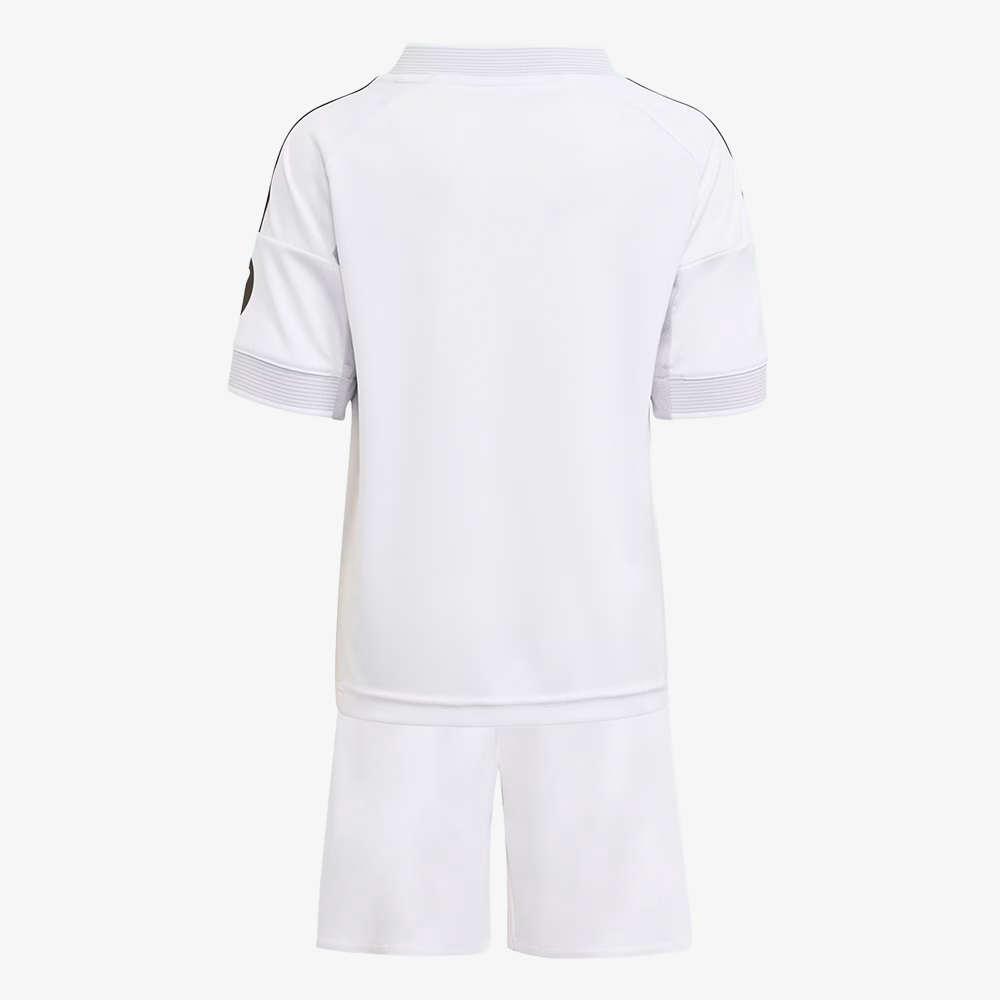 Conjunto Niños Real Madrid Primeira Equipación 2025/26