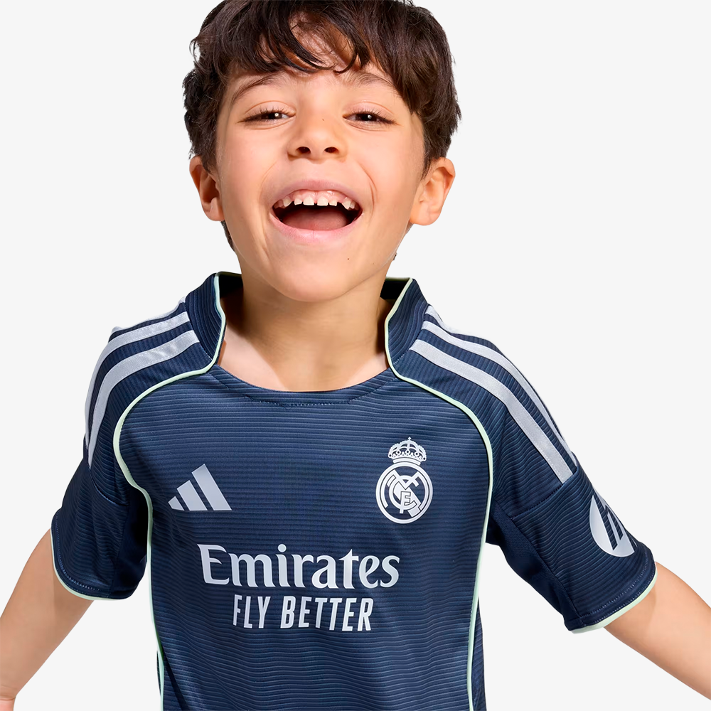 Conjunto Niños Real Madrid Segunda Equipación 2025/26