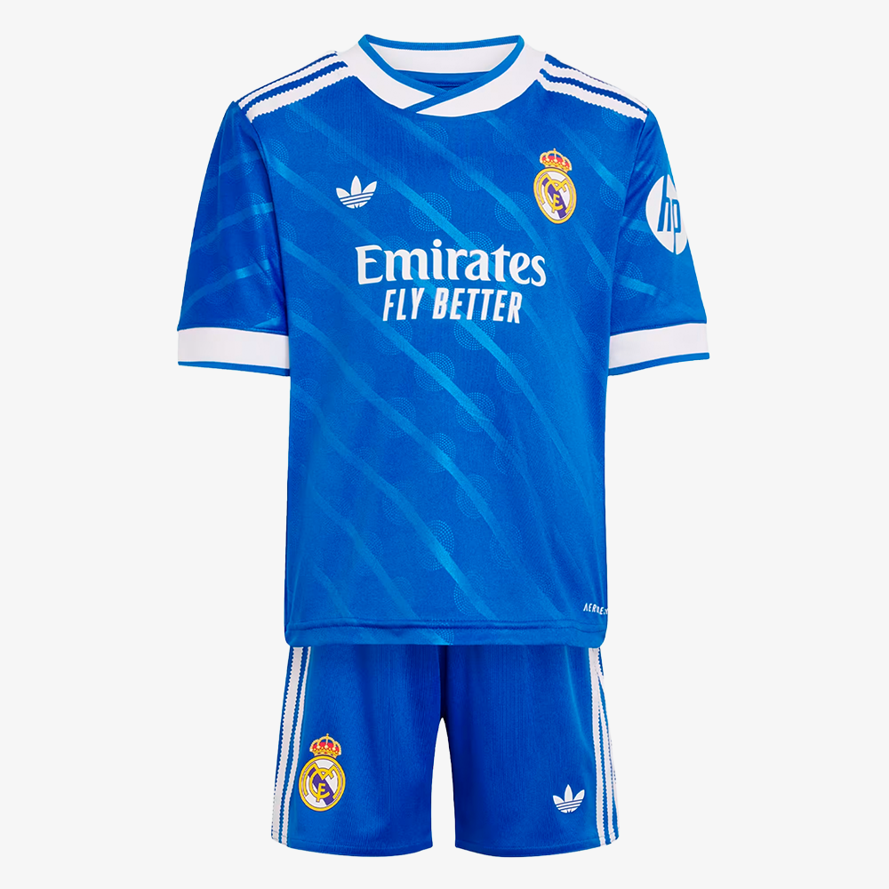 Conjunto Niños Real Madrid Tercera Equipación 2025/26