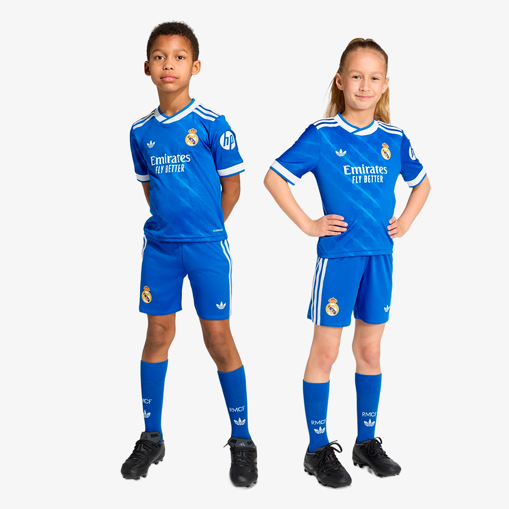 Conjunto Niños Real Madrid Tercera Equipación 2025/26