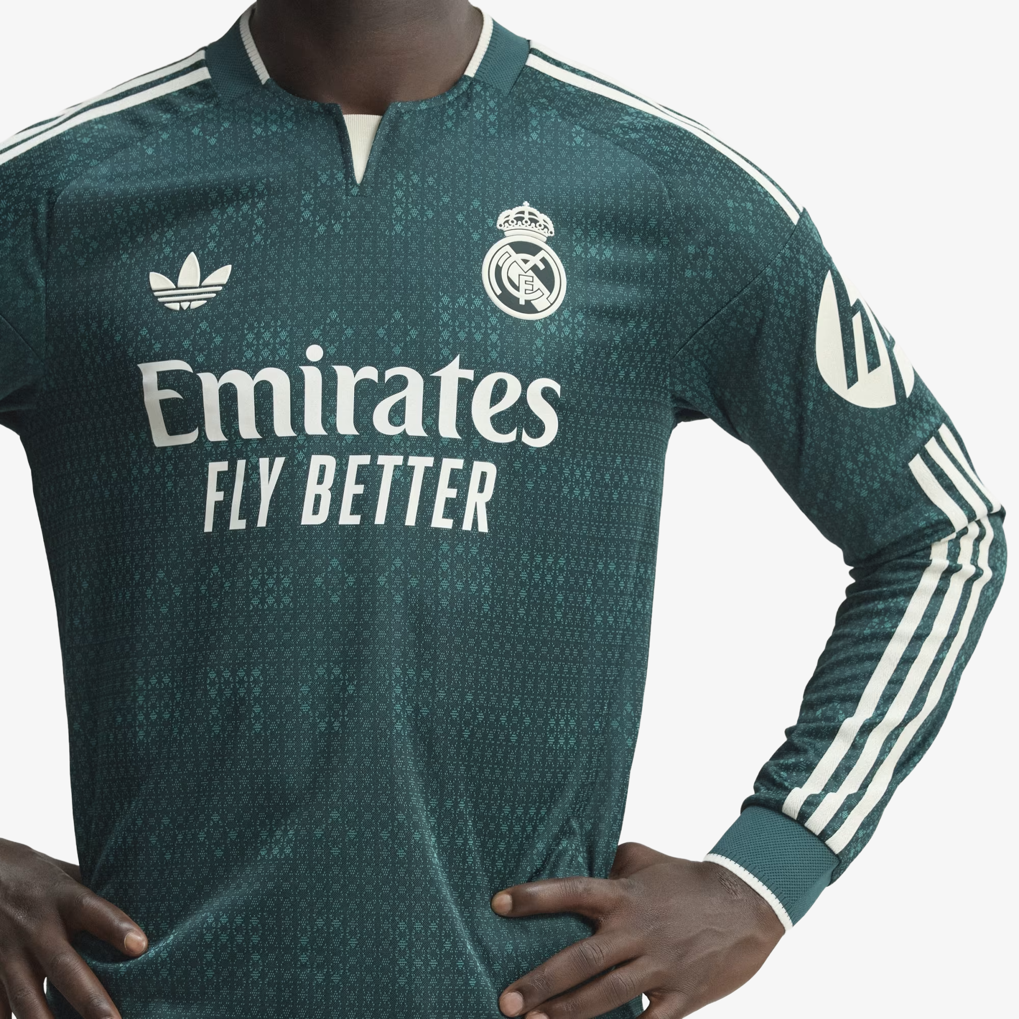 Autentica maglia da trasferta del Real Madrid 2026/27 - Manica lunga