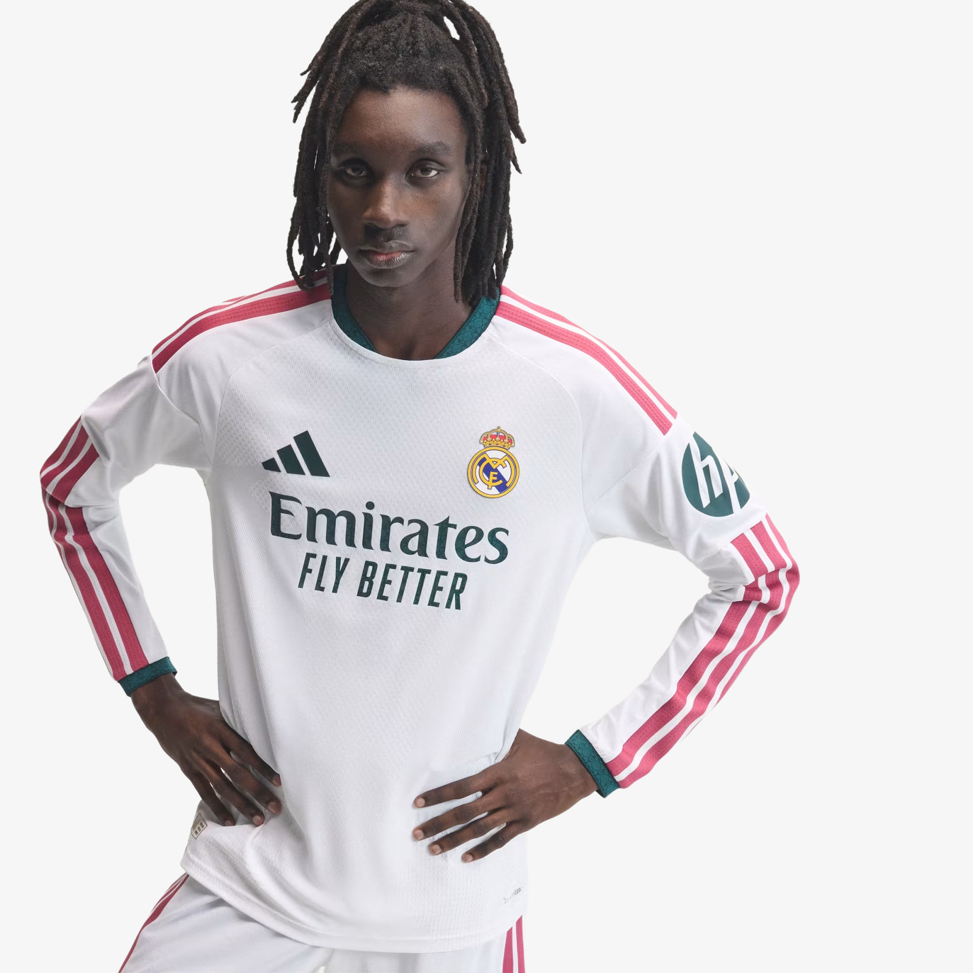 Authentisches Real Madrid Heimtrikot 2026/27 – Langarm