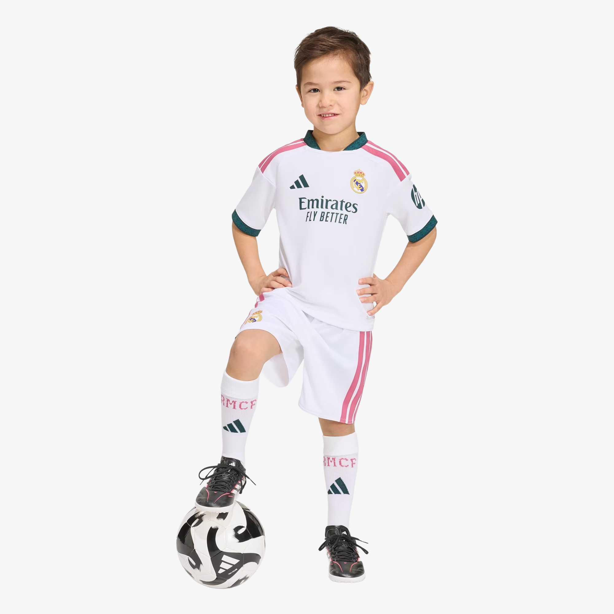 Conjunto Niños Real Madrid Primera Equipación 2026/27