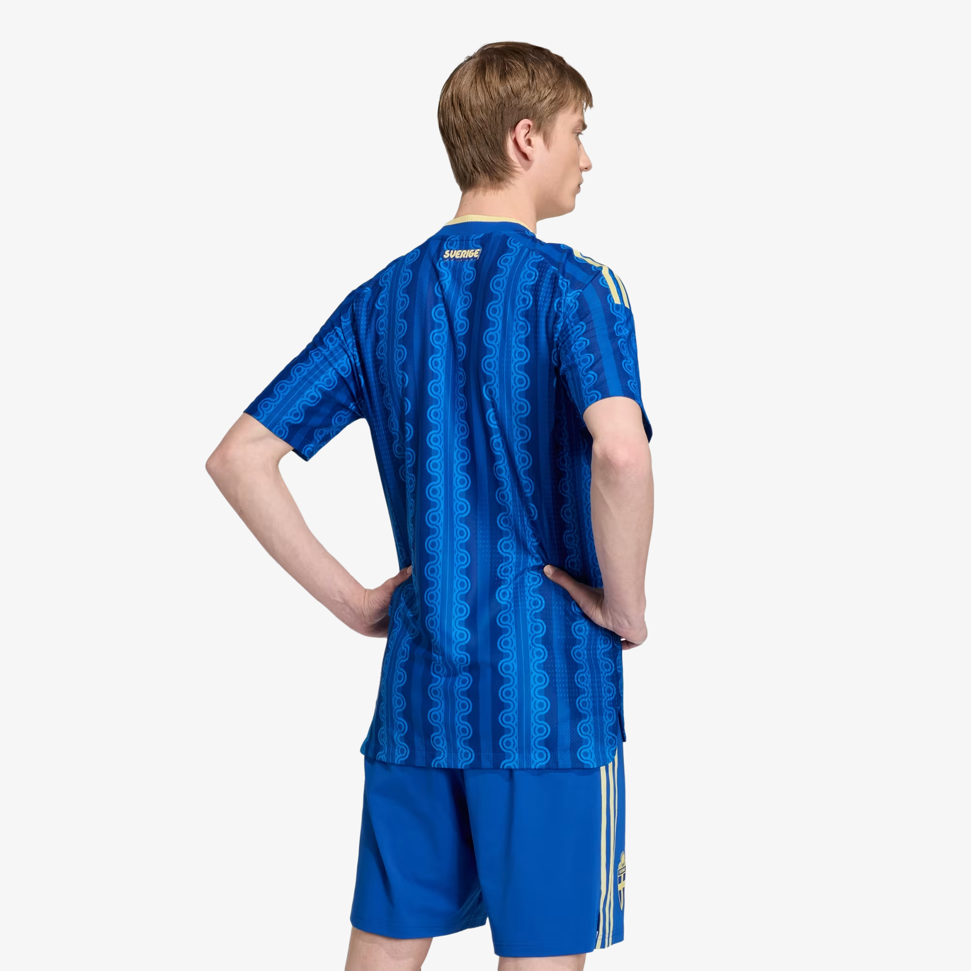 Camiseta Authentic Suecia Segunda Equipación 2026 - Hombre