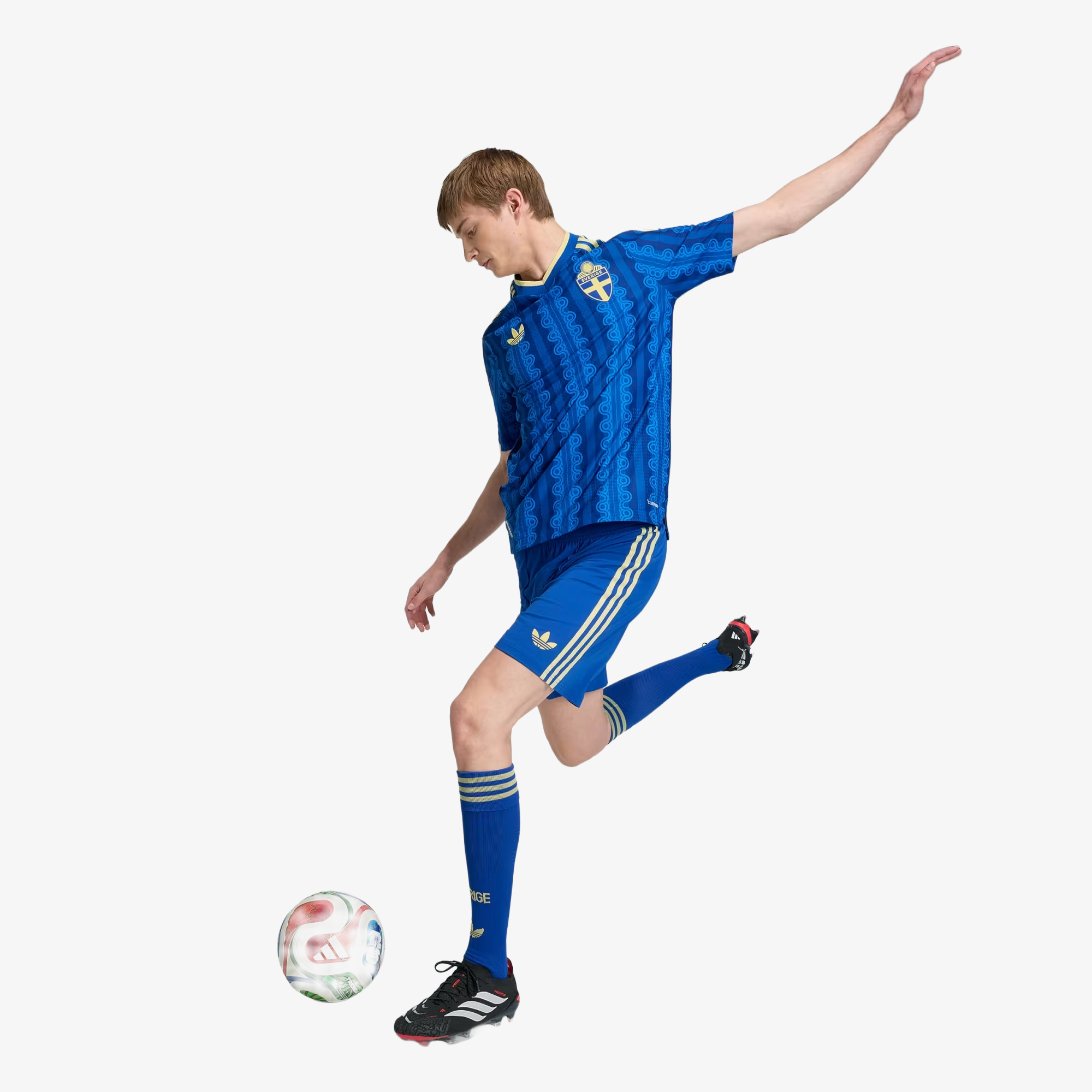 Camiseta Authentic Suecia Segunda Equipación 2026 - Hombre