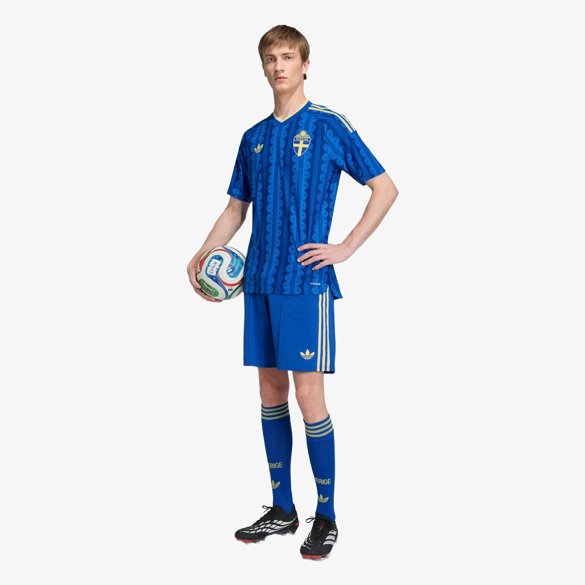 Camiseta Authentic Suecia Segunda Equipación 2026 - Hombre