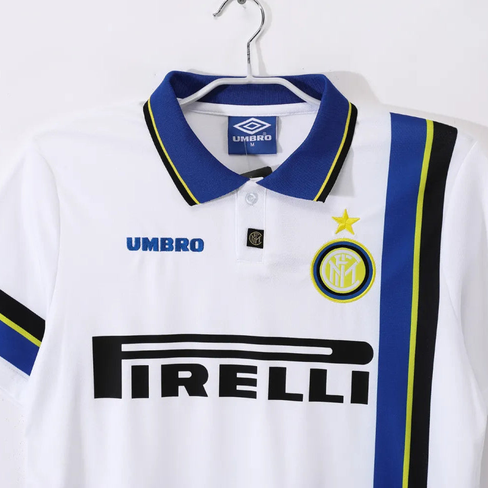 Maillot rétro extérieur Inter Milan 1997/98 - Homme
