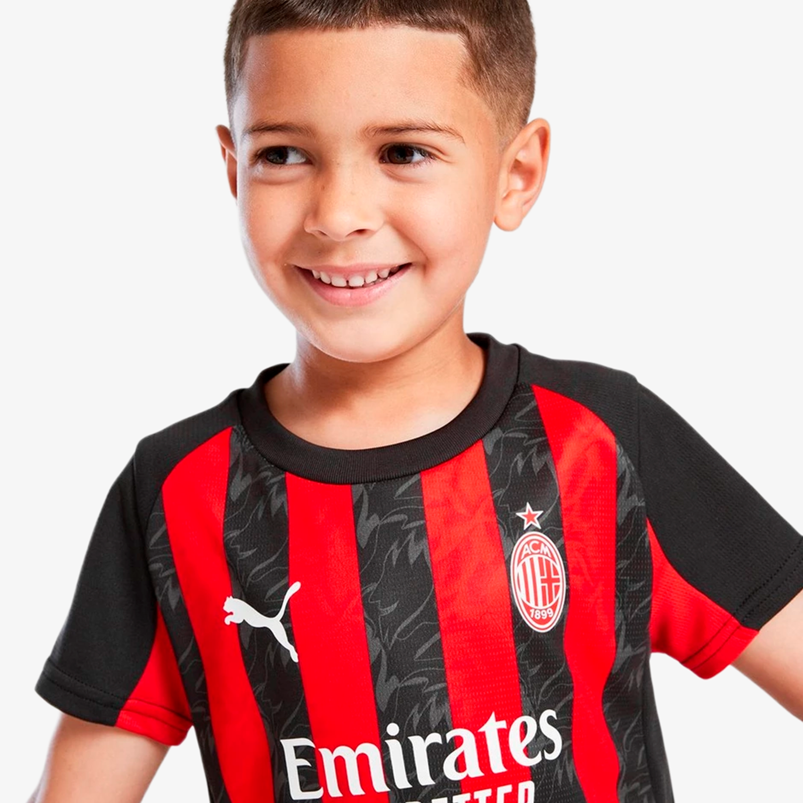 Conjunto Niños AC Milan Primera Equipación 2025/26