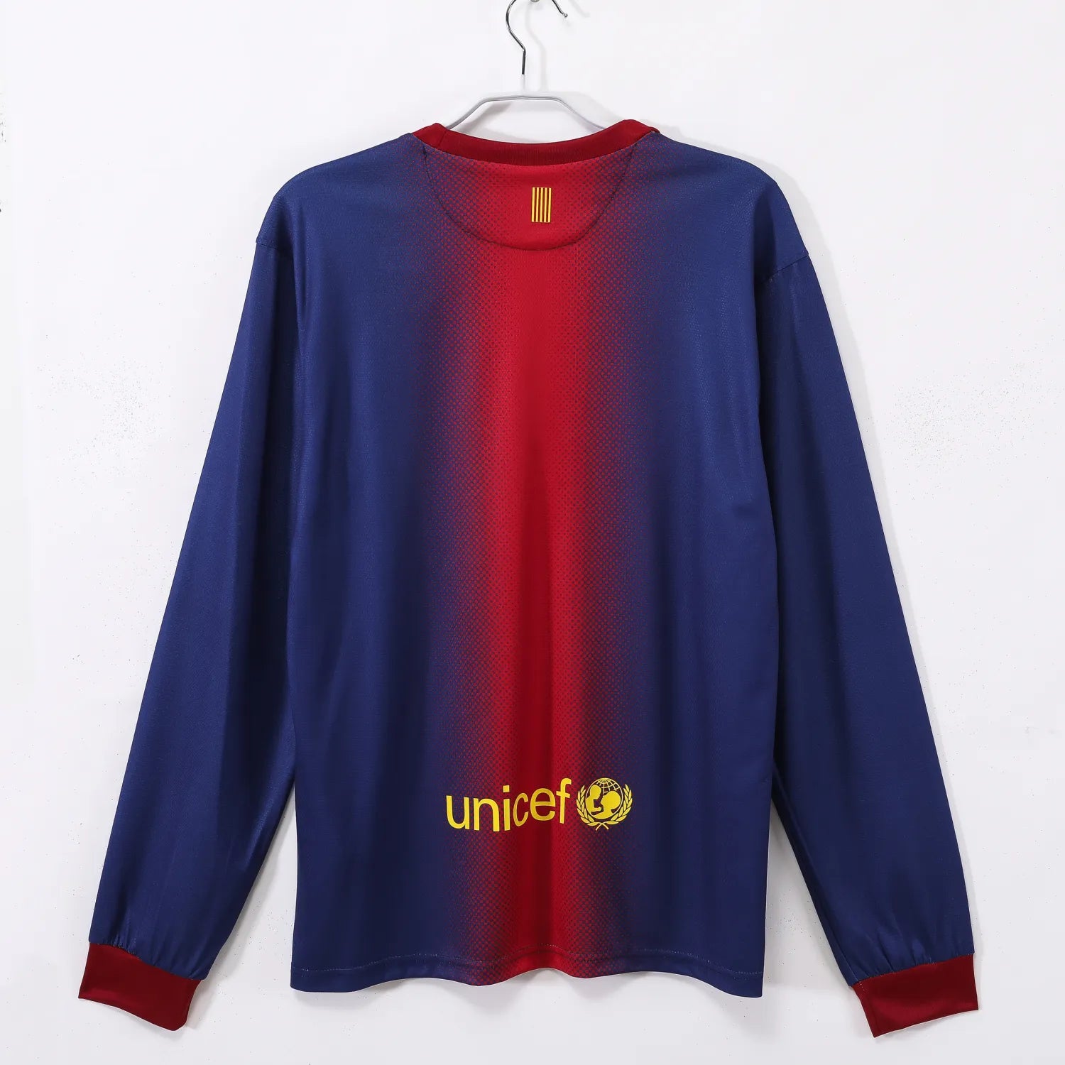 Maillot rétro domicile Barcelone 2012/13 - Manches longues