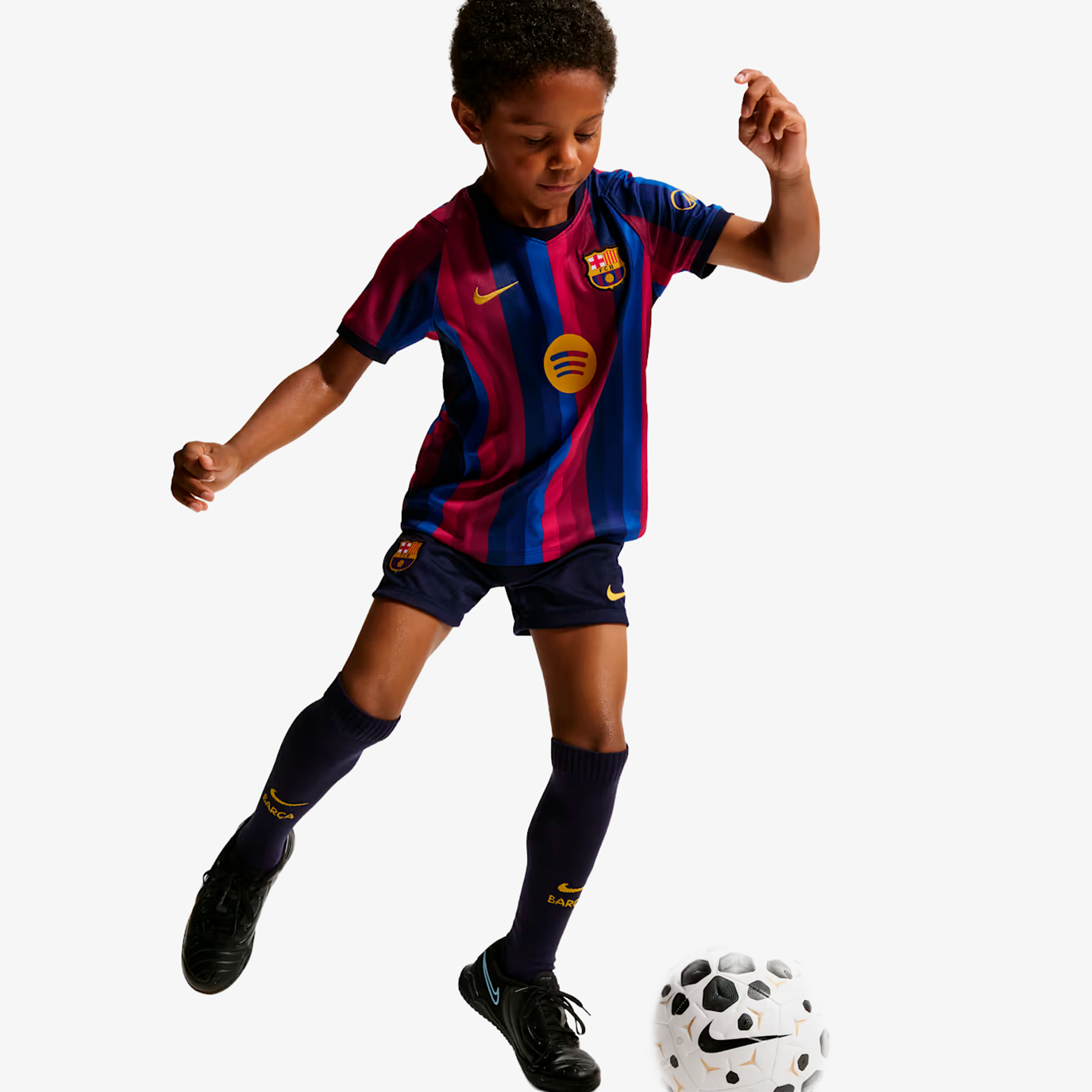 Conjunto Niños Barcelona Primera Equipación 2026/27