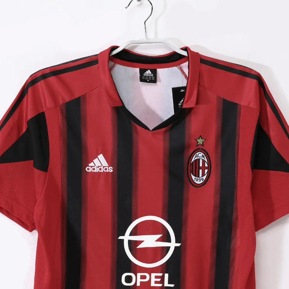 Maillot rétro domicile AC Milan 2004/05 - Homme