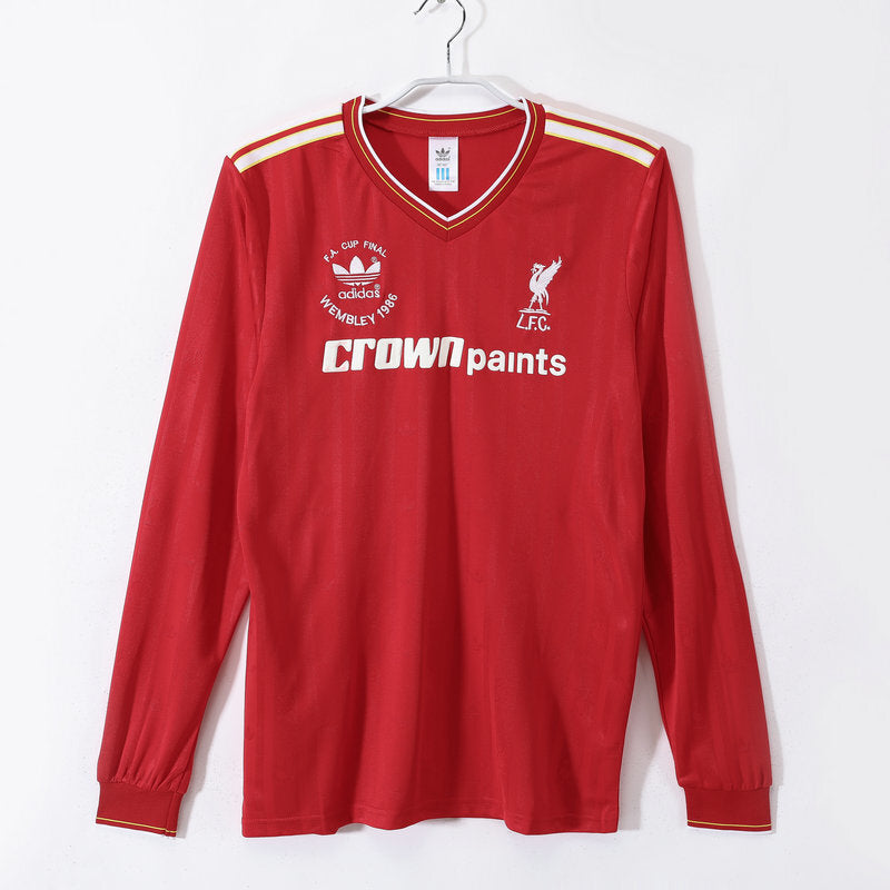 Camiseta Retro Liverpool FC Primera Equipación 1986/87 - Manga Larga