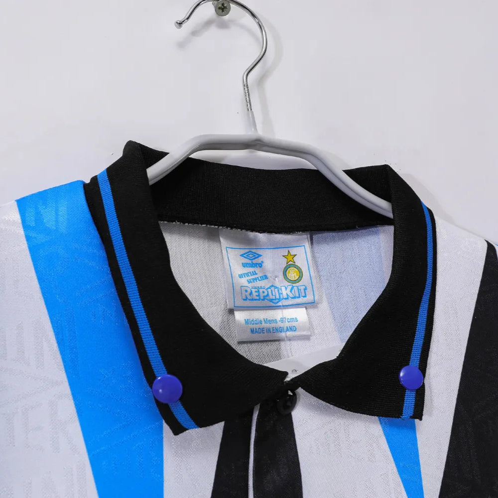 Camiseta Retro Inter de Milán Segunda Equipación 1992/93 - Hombre