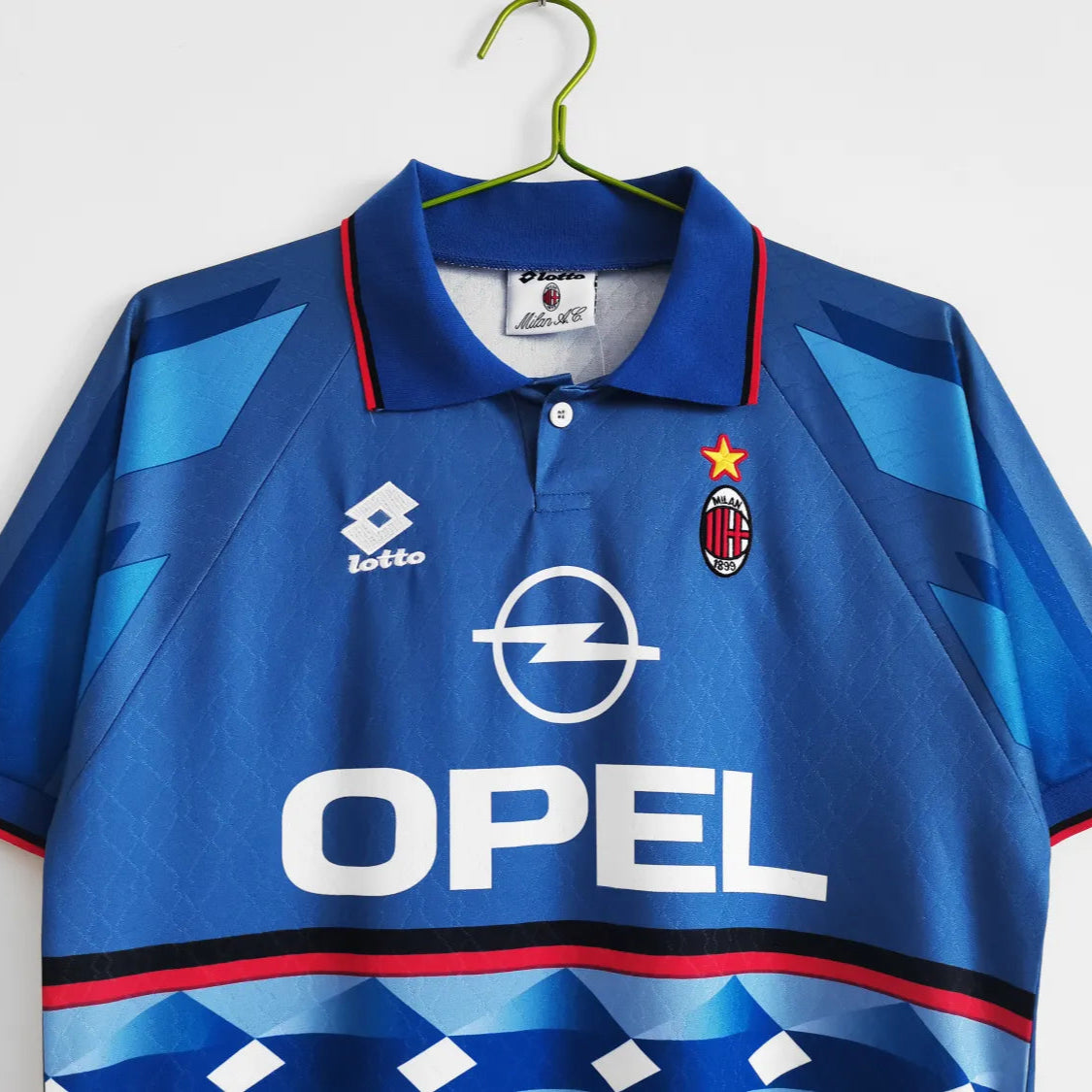 Maillot rétro homme AC Milan 1995/96, quatrième maillot