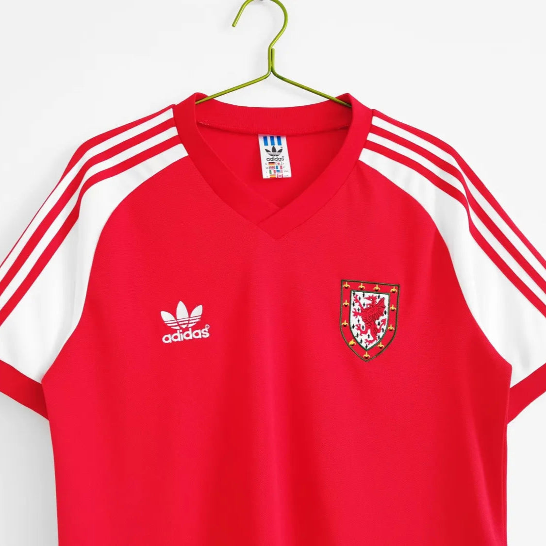 Camiseta Retro Gales Primera Equipación 1982 – Hombre