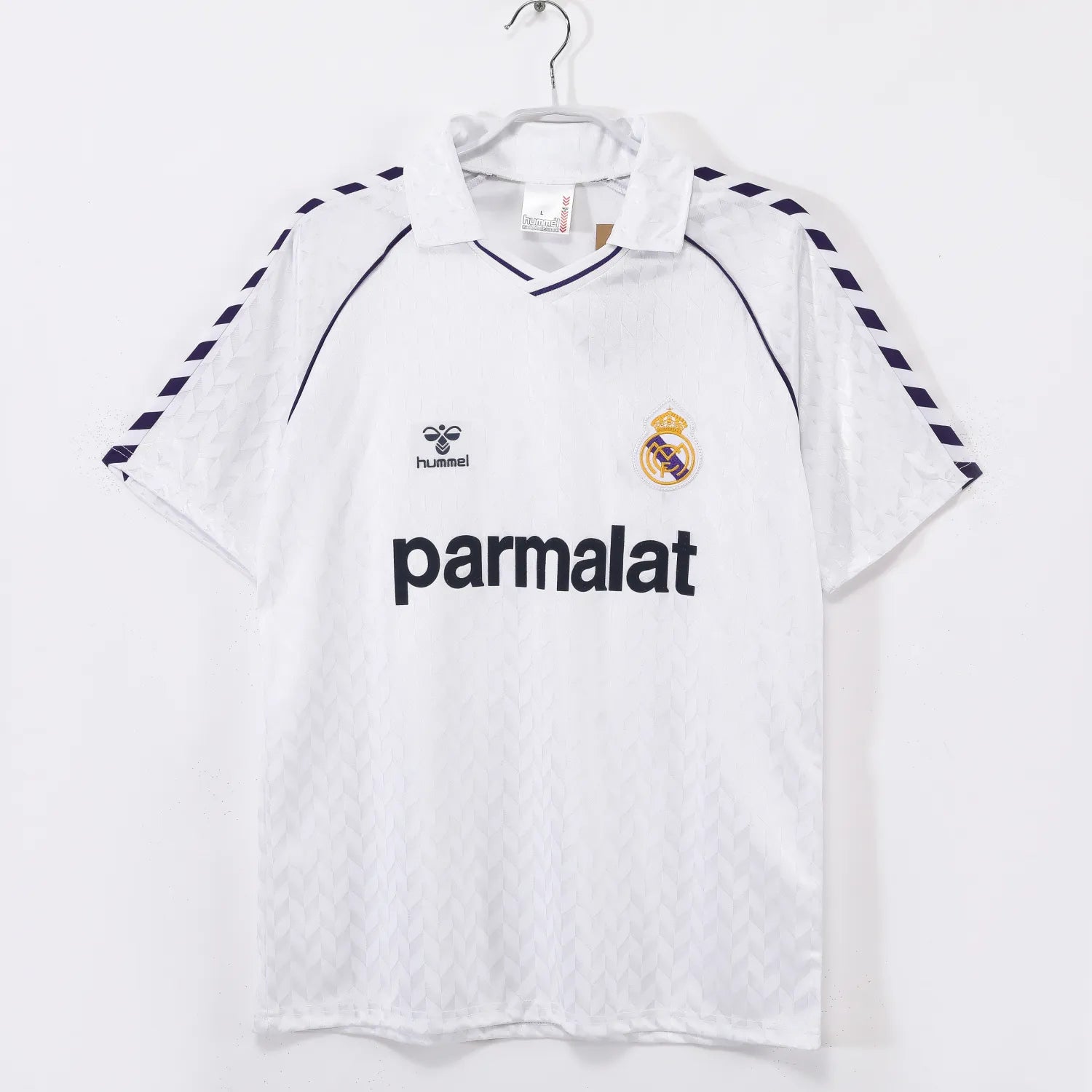 Maillot rétro domicile du Real Madrid 1986/87 - Homme