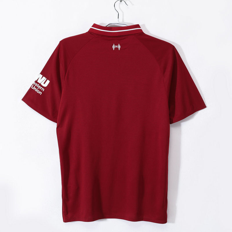 Camiseta Retro Liverpool FC Primera Equipación 2018/19 - Hombre