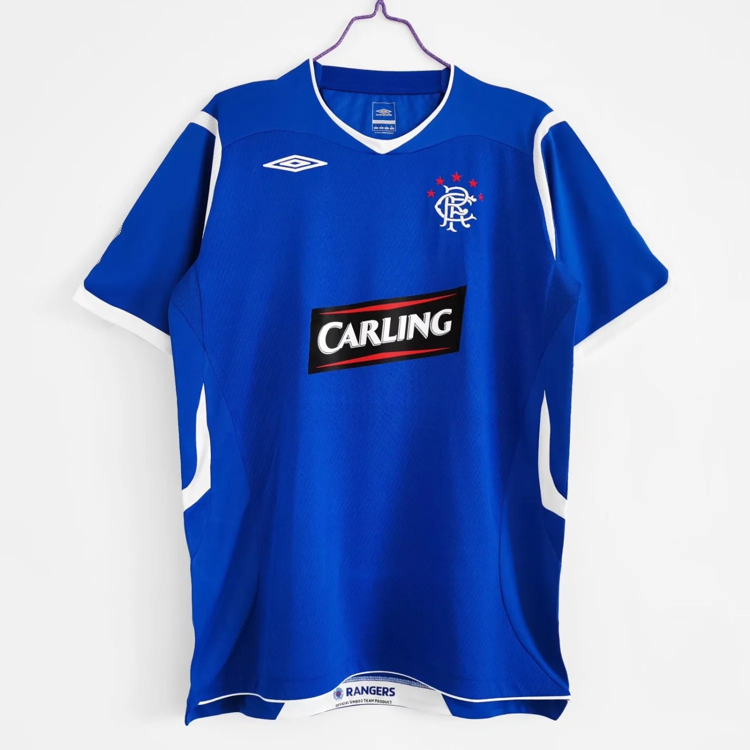 Camiseta Retro Rangers FC Primera Equipación 2008/09 – Hombre