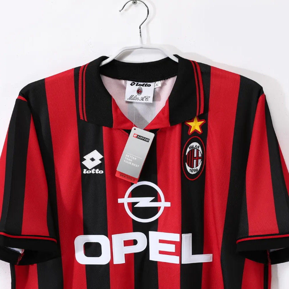 AC Milan 1996/97 Home Retro Shirt - Men