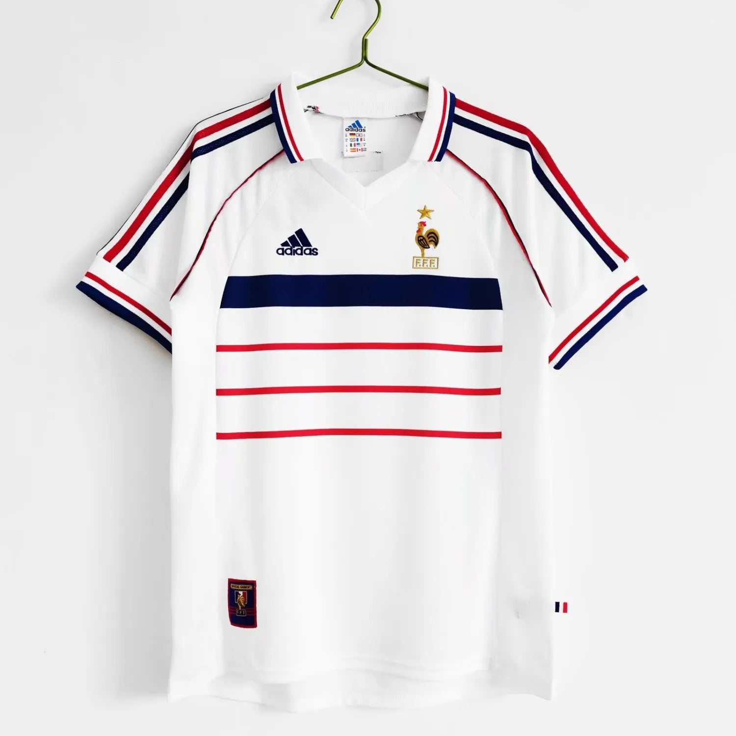 Maillot rétro extérieur France 1998 - Homme