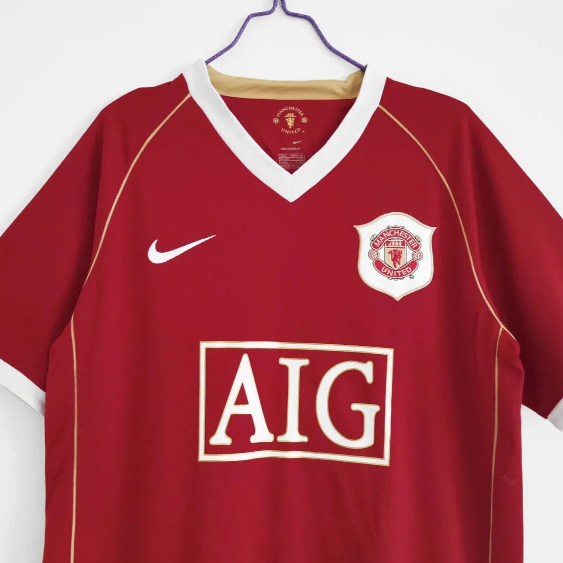 Camiseta Retro Manchester United Primera Equipación 2006/07 - Hombre