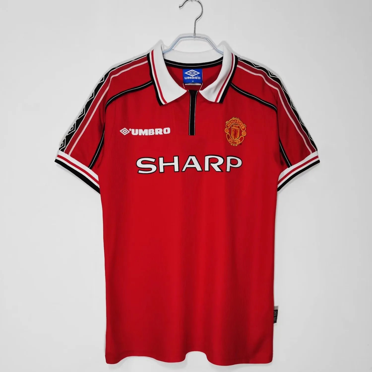 Maillot rétro domicile Manchester United 1998/1999 - Homme