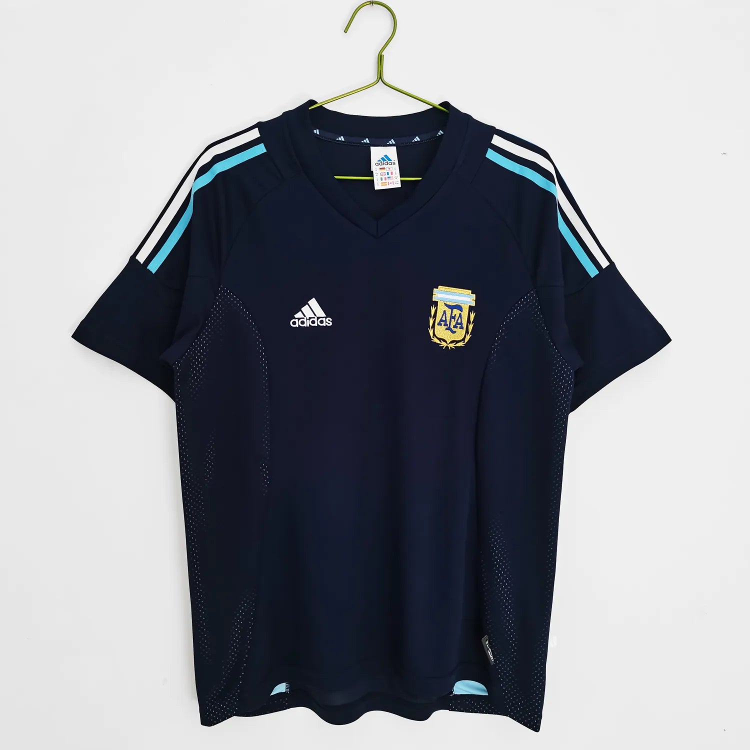 Camiseta Retro Argentina Segunda Equipación 2002 - Hombre