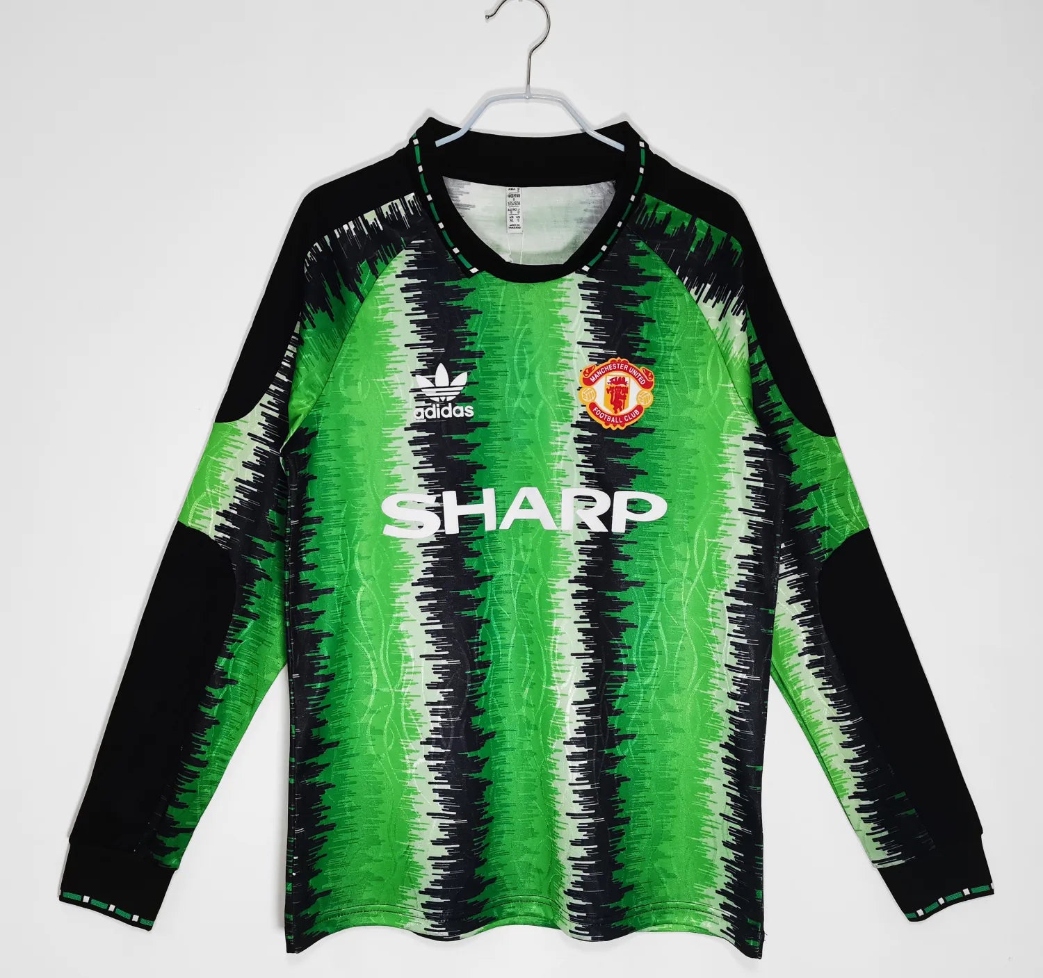 Maillot rétro de gardien de but de Manchester United 1990 - Manches longues