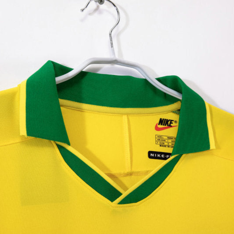 Camiseta Retro Brasil Primera Equipación 1997 - Hombre
