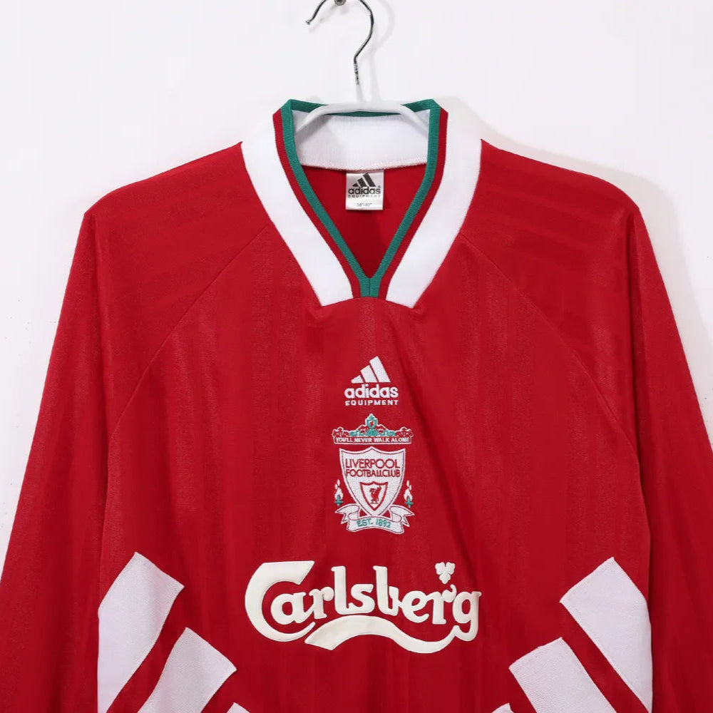 Maillot rétro domicile Liverpool 1993/95 – Manches longues