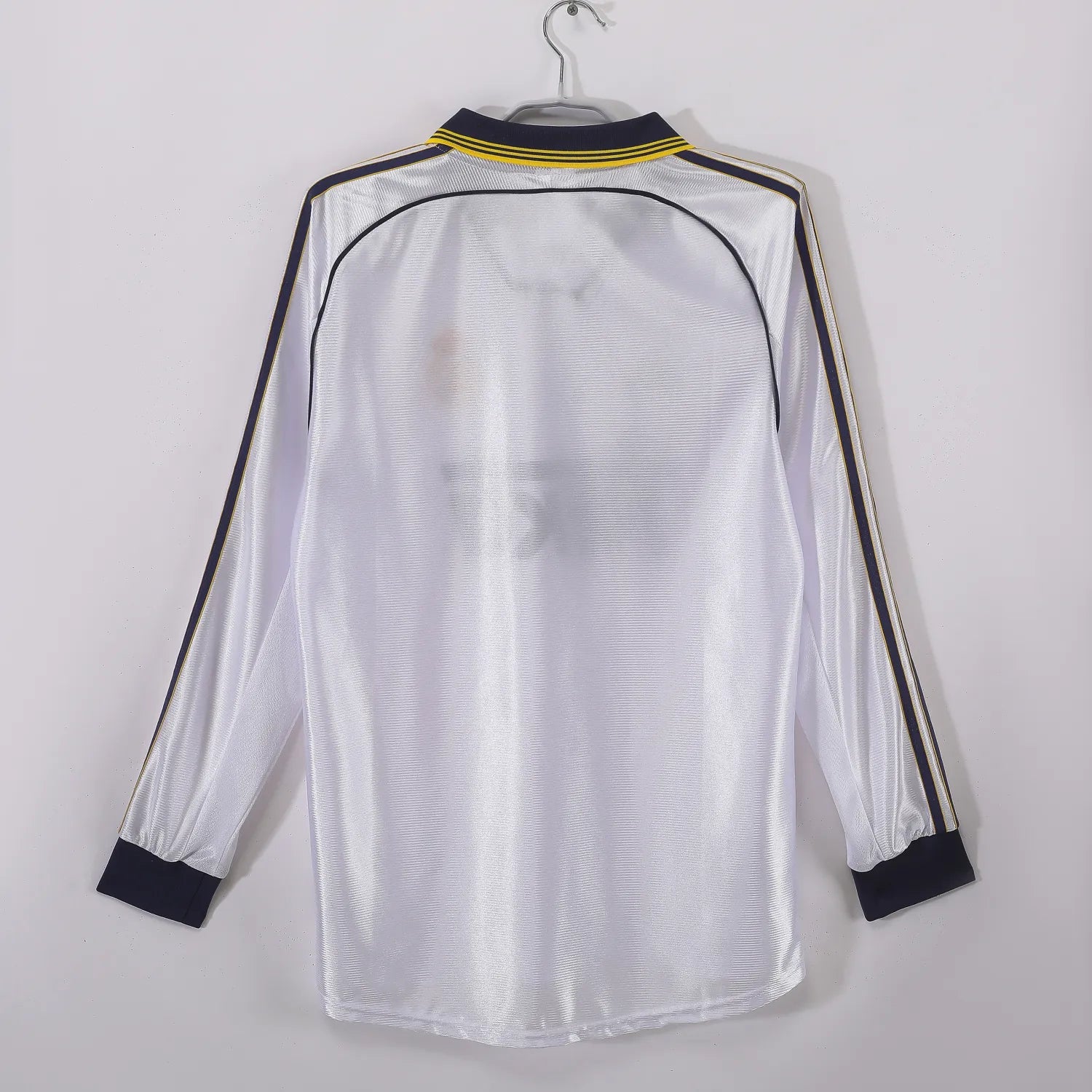 Maillot rétro domicile Real Madrid 1999/00 - Manches longues