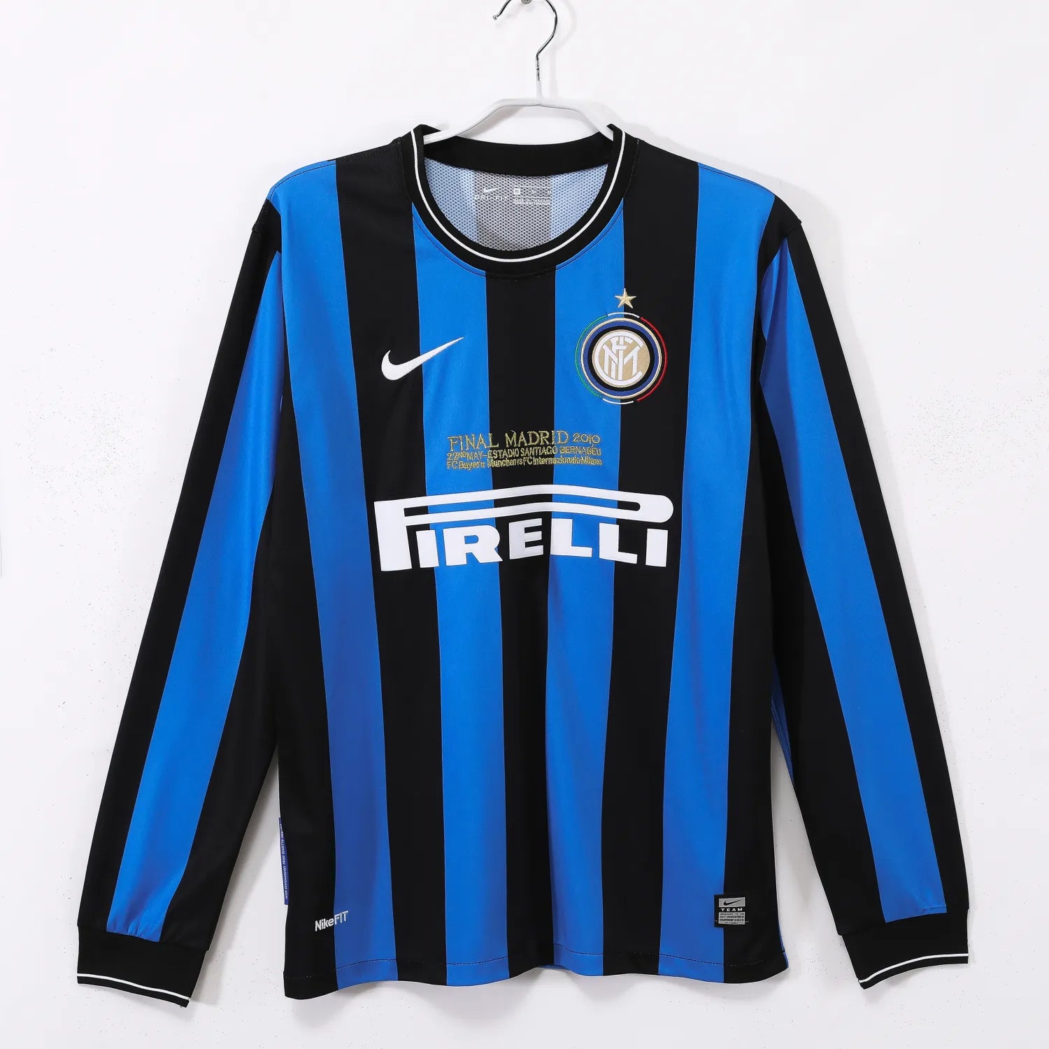 Maillot rétro domicile Inter Milan 2009/10 – Manches longues