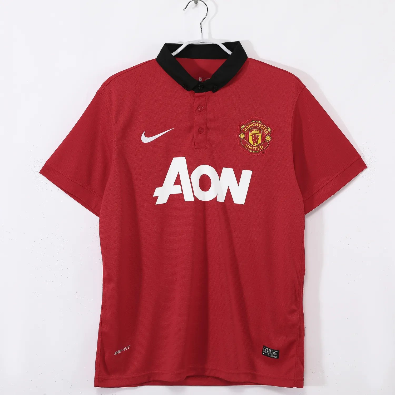 Manchester United Home Retro Shirt 2013/14 - Men's