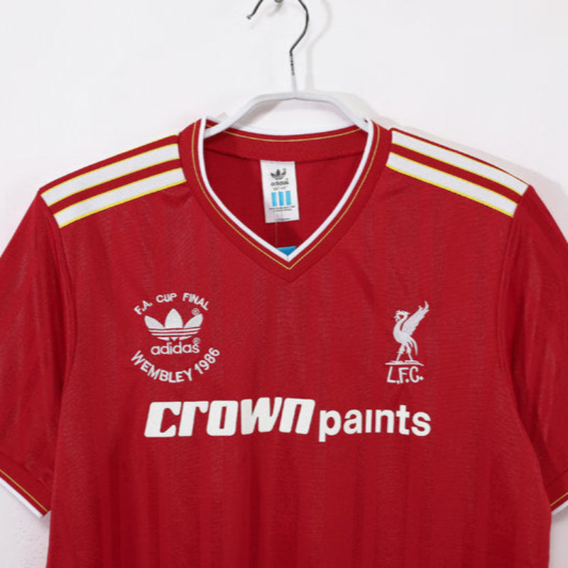 Camiseta Retro Liverpool Primera Equipación 1986/87 - Hombre