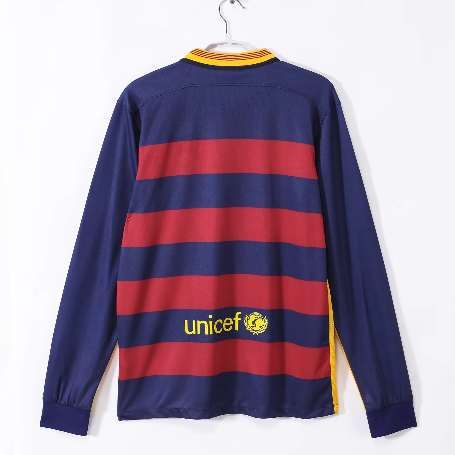 Maillot rétro domicile Barcelone 2015/16 - Manches longues