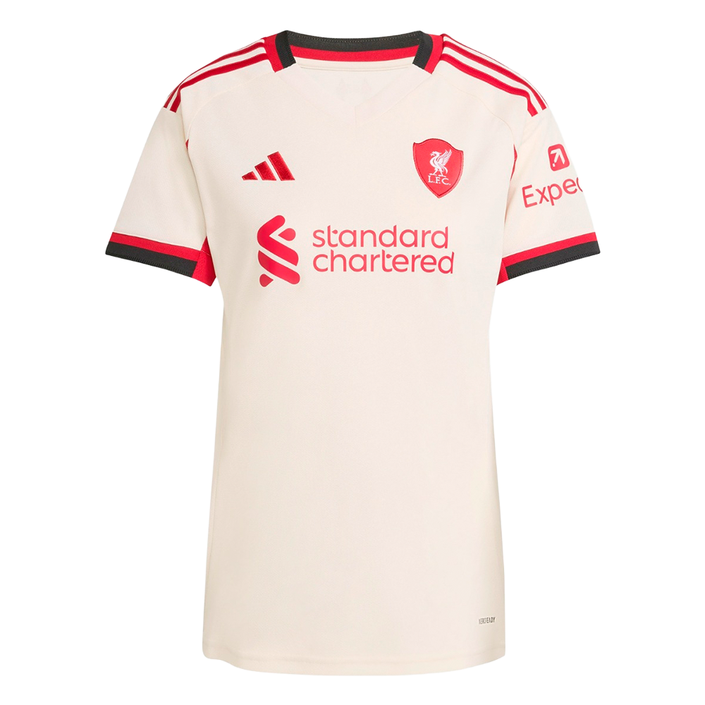 Camiseta Liverpool FC Segunda Equipación 2025/26 - Mujer