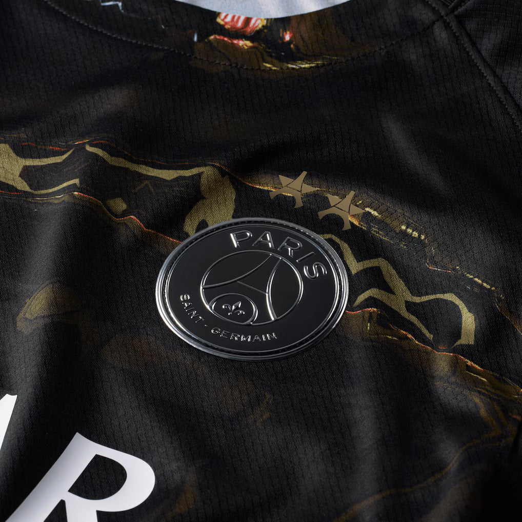 Camiseta Paris Saint-Germain Night Edition Campeón de Europa 2026 - Manga Larga
